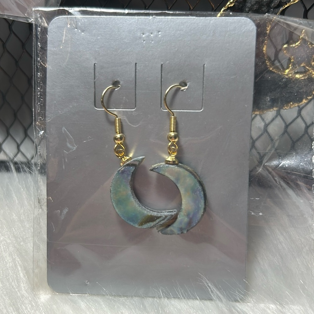 Abalone earrings